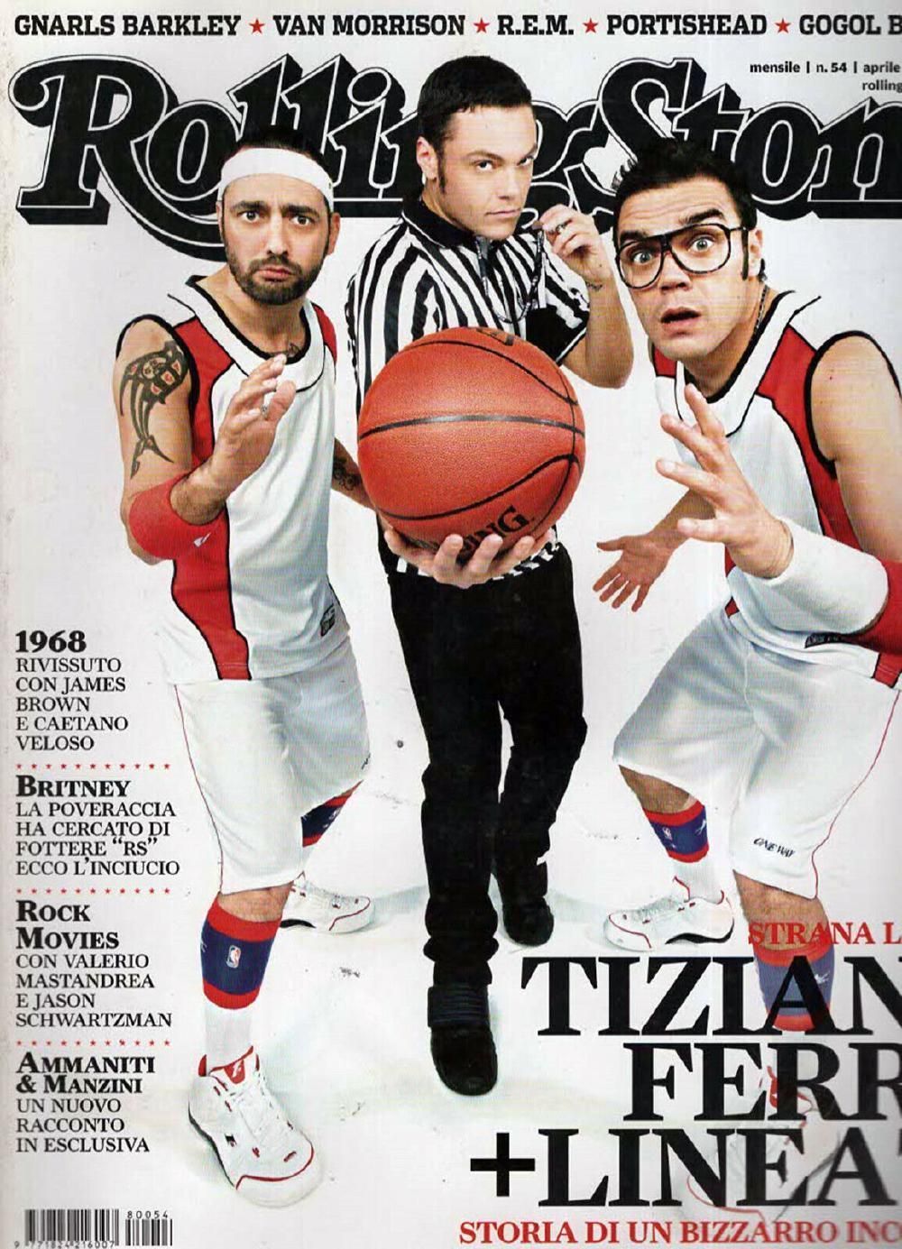 Rolling Stone Magazin Italien 2008 #54 Tiziano Ferro Van Morrison REM Portishead