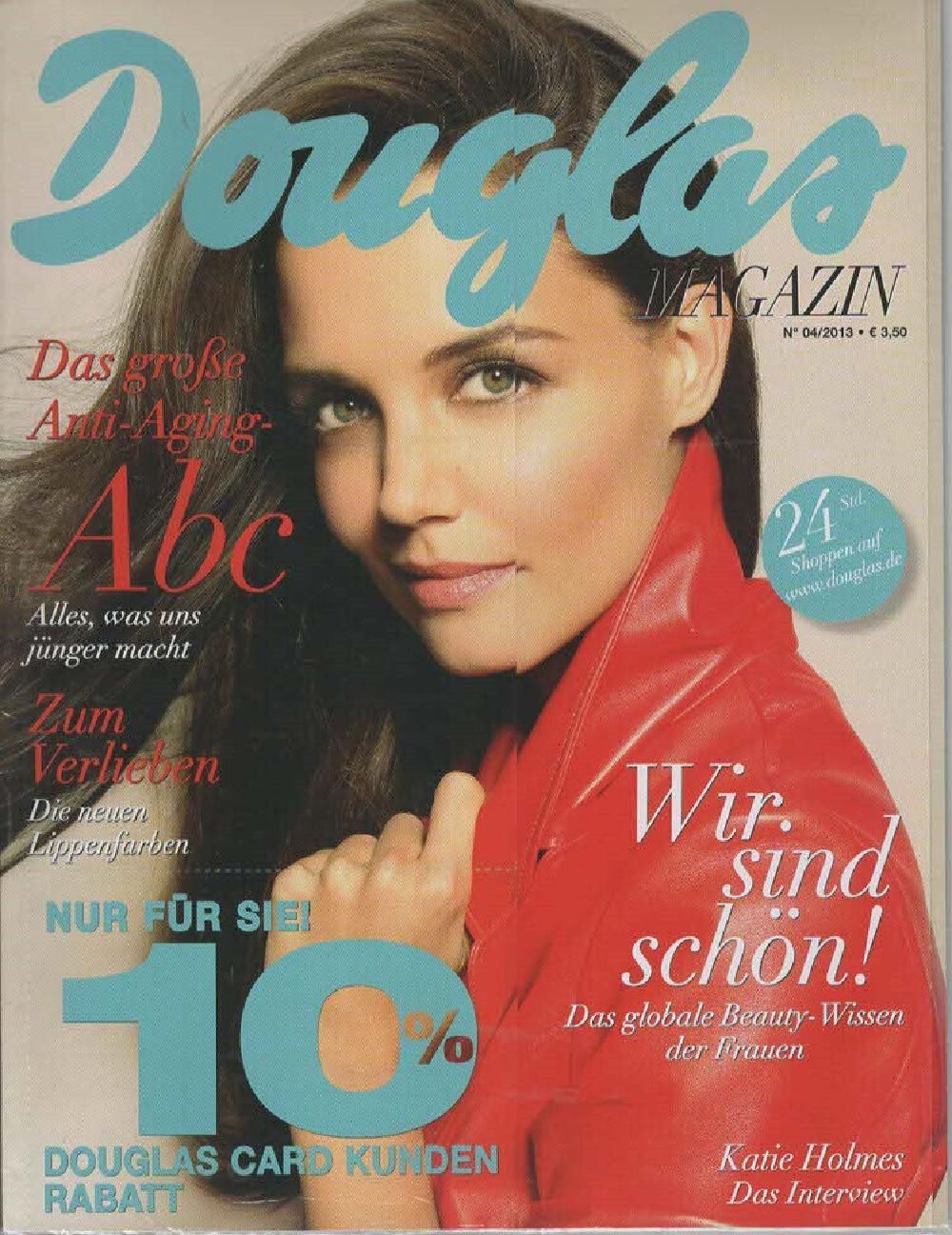 Douglas Magazin Deutschland 2013-04 Katie Holmes