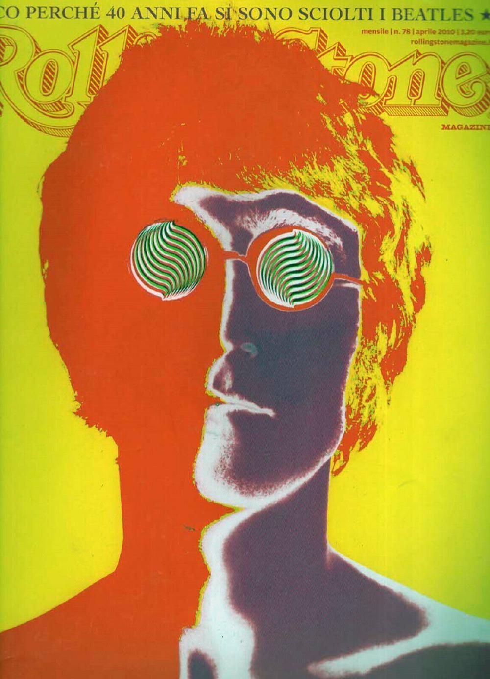 Rolling Stone Magazin Italien 2010 #78 John Lennon Beatles