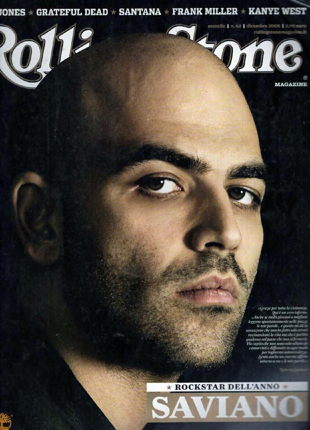 Rolling Stone Magazin Italien 2008 #62 Saviano Grace Jones Grateful Dead Santana