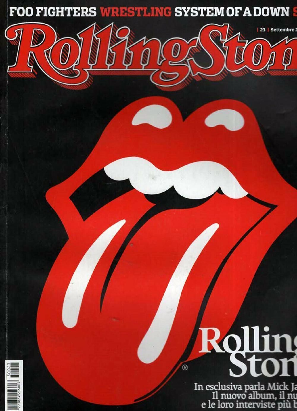 Rolling Stone Magazin Italien 2005 #23 Mick Jagger Foo Fighters System Of A Down