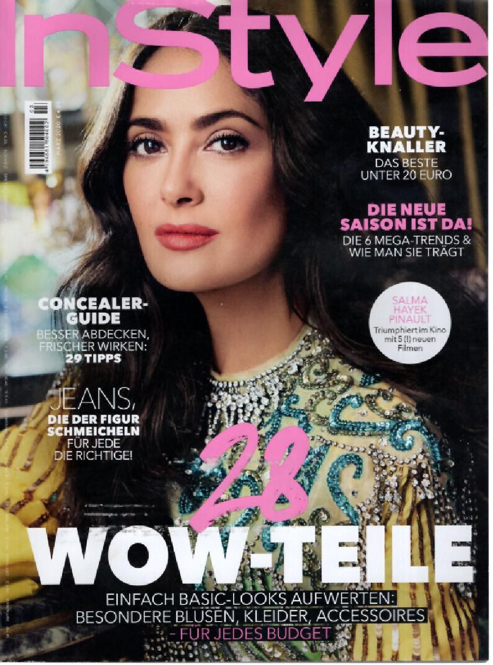 InStyle Magazin Deutschland 2020-03 Salma Hayek