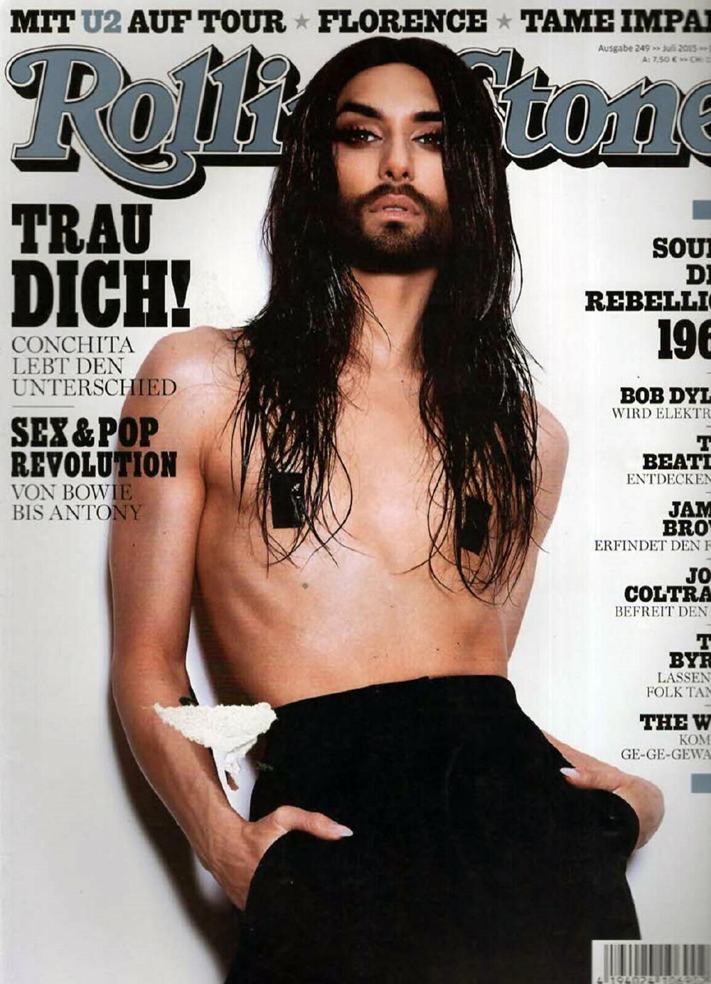 Rolling Stone Magazin Deutschland 2015-07 Conchita U2 Florence Tame Impala U2