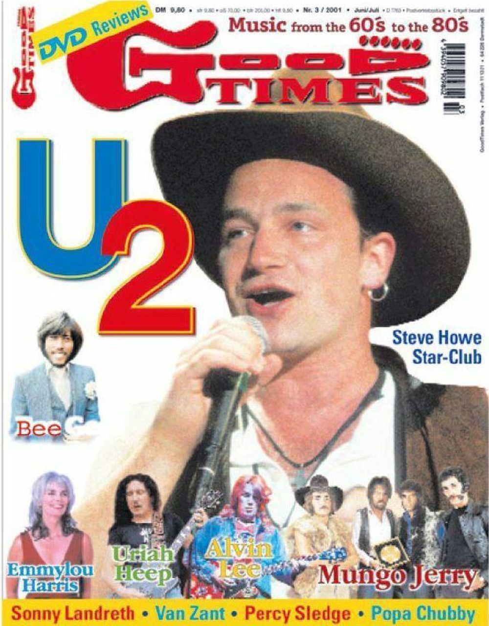 Good Times Magazin Deutschland 2001-03 U2