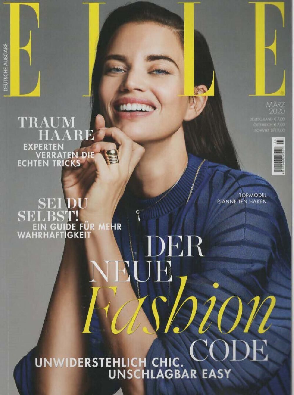 Elle Magazin Deutschland 2020-03 Rianne Ten Haken