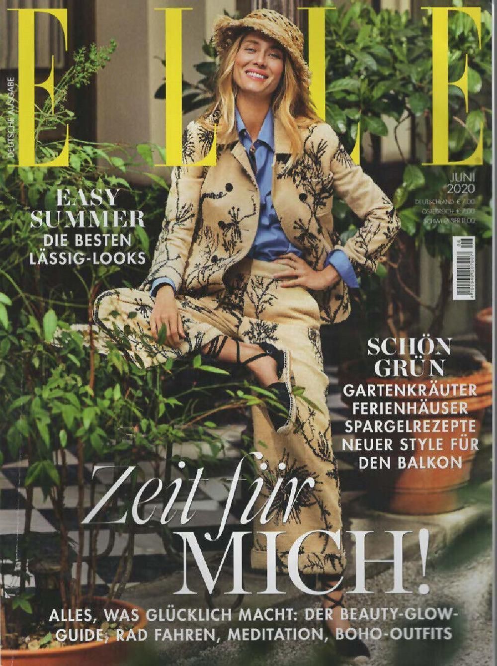 Elle Magazin Deutschland 2020-06 Vanesa Lorenzo