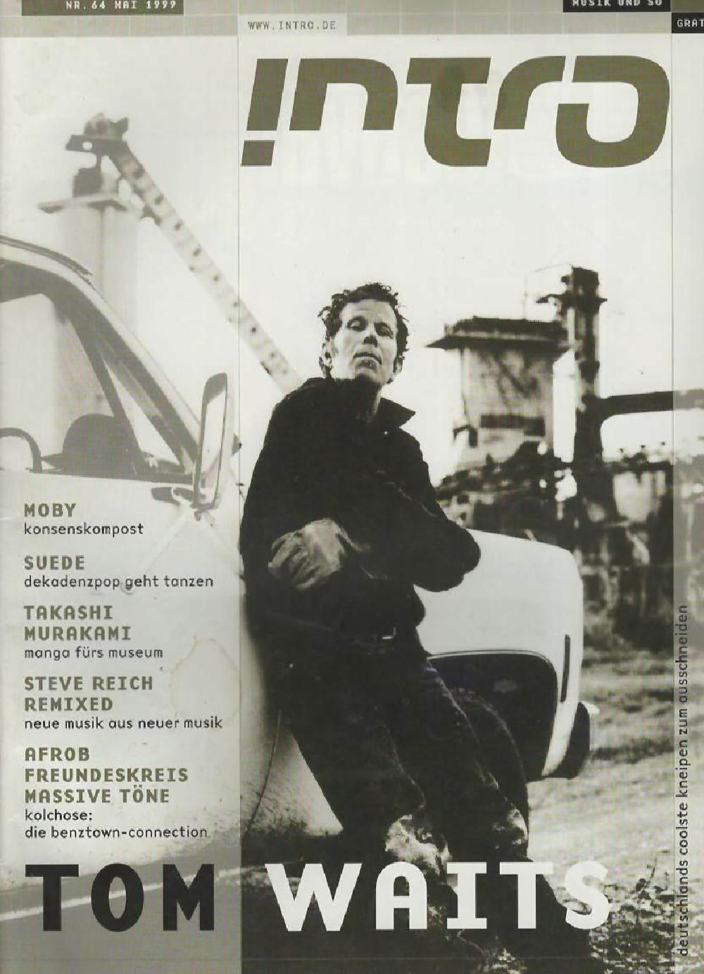 Intro Magazin Deutschland 1999 #64 Tom Waits