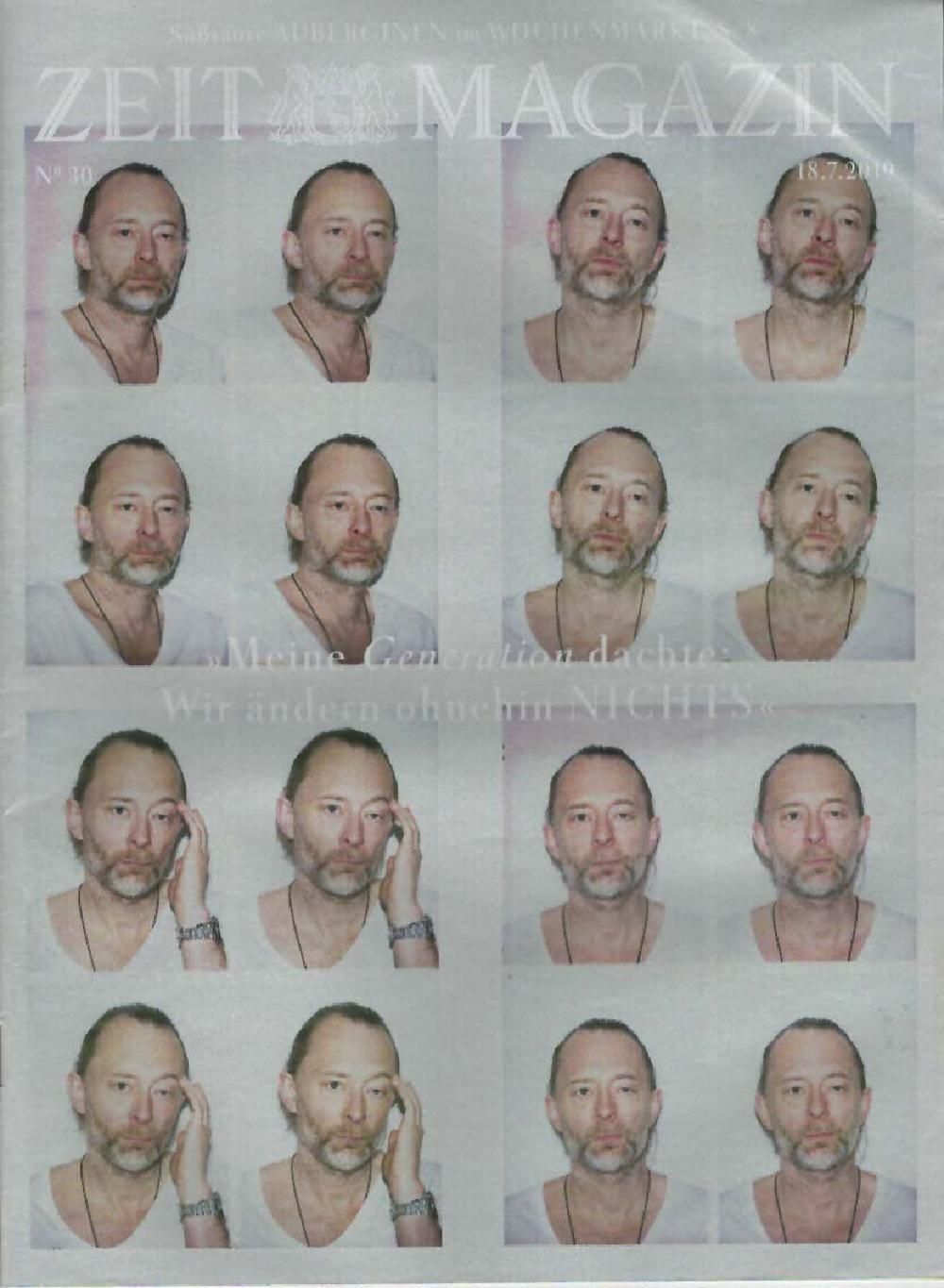 Zeit Magazin Deutschland 2019-30 Thom Yorke Radiohead