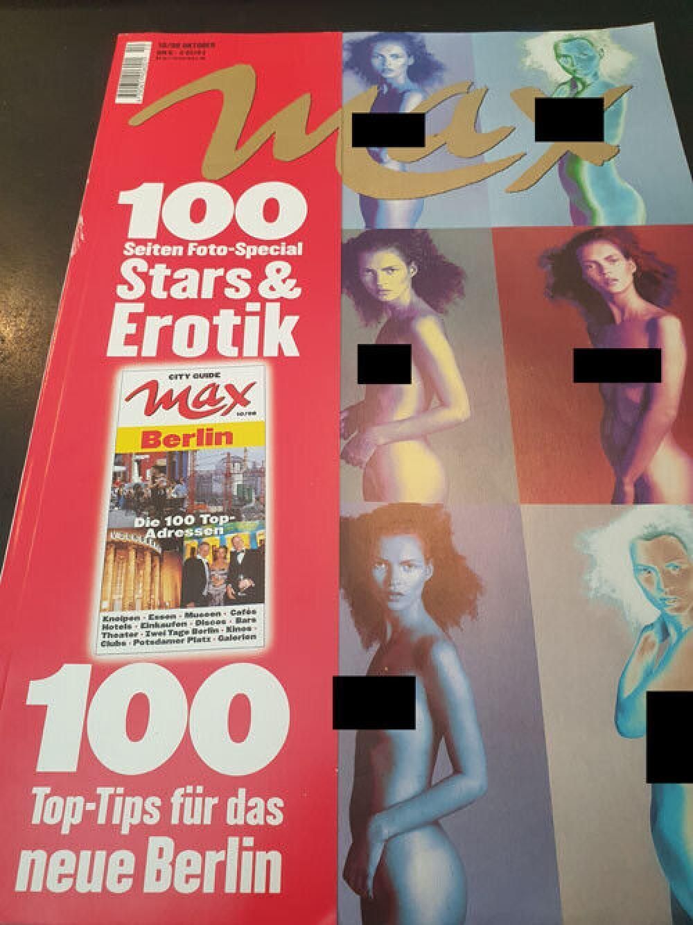 Max Magazin Deutschland 1998-10 Kate Moss Ellen Von Unwerth