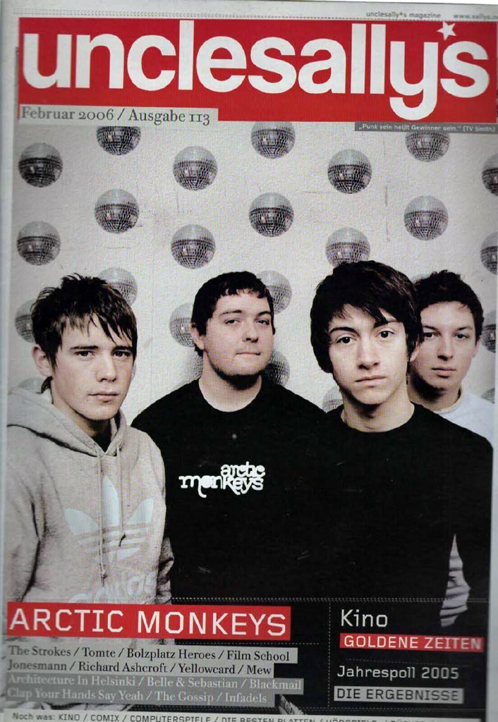 Unclesallys Magazin Deutschland 2006 #113 Arctic Monkeys