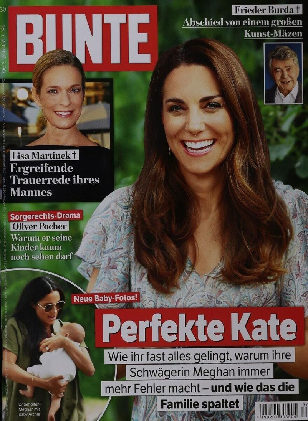 Bunte Magazin Deutschland 2019-30 Meghan Kate Lisa Martinek Frieder Burda