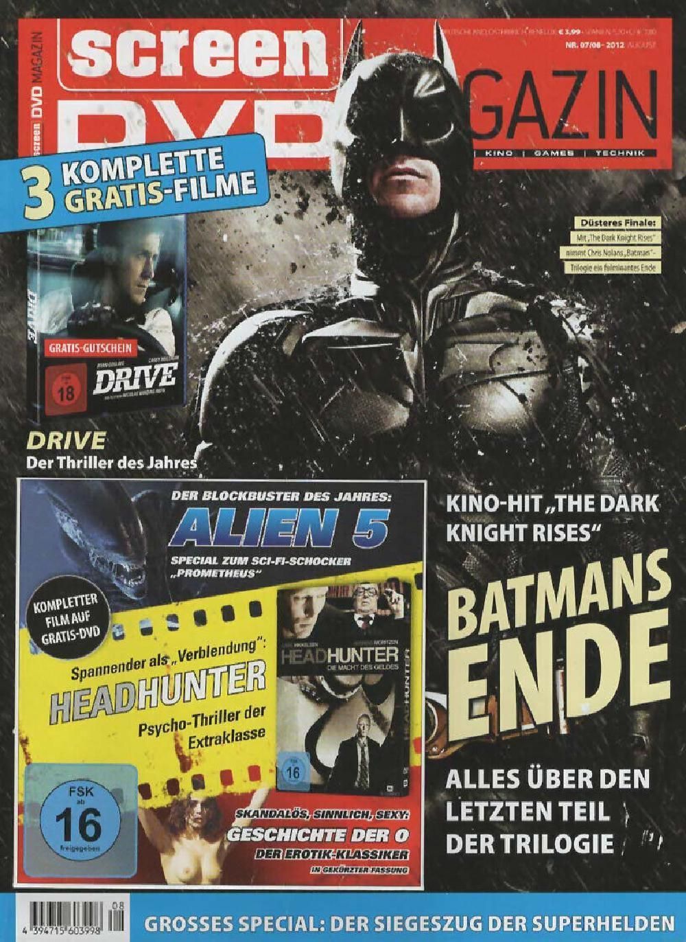 Screen Magazin Deutschland 2012-07+08 Christian Bale