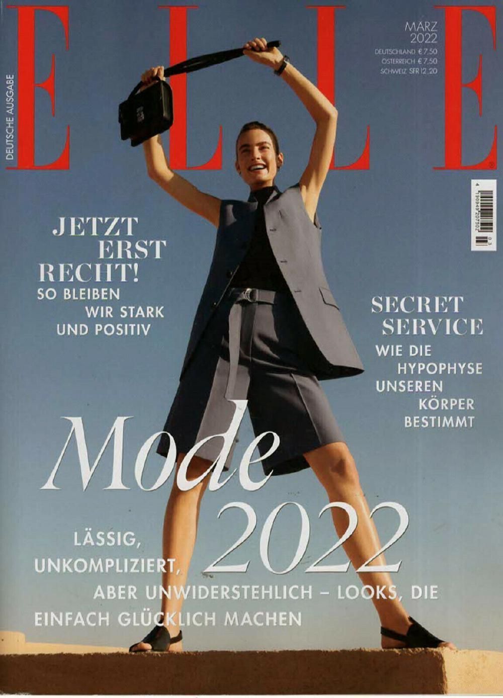 Elle Magazin Deutschland 2022-03 Mathilde Brandi