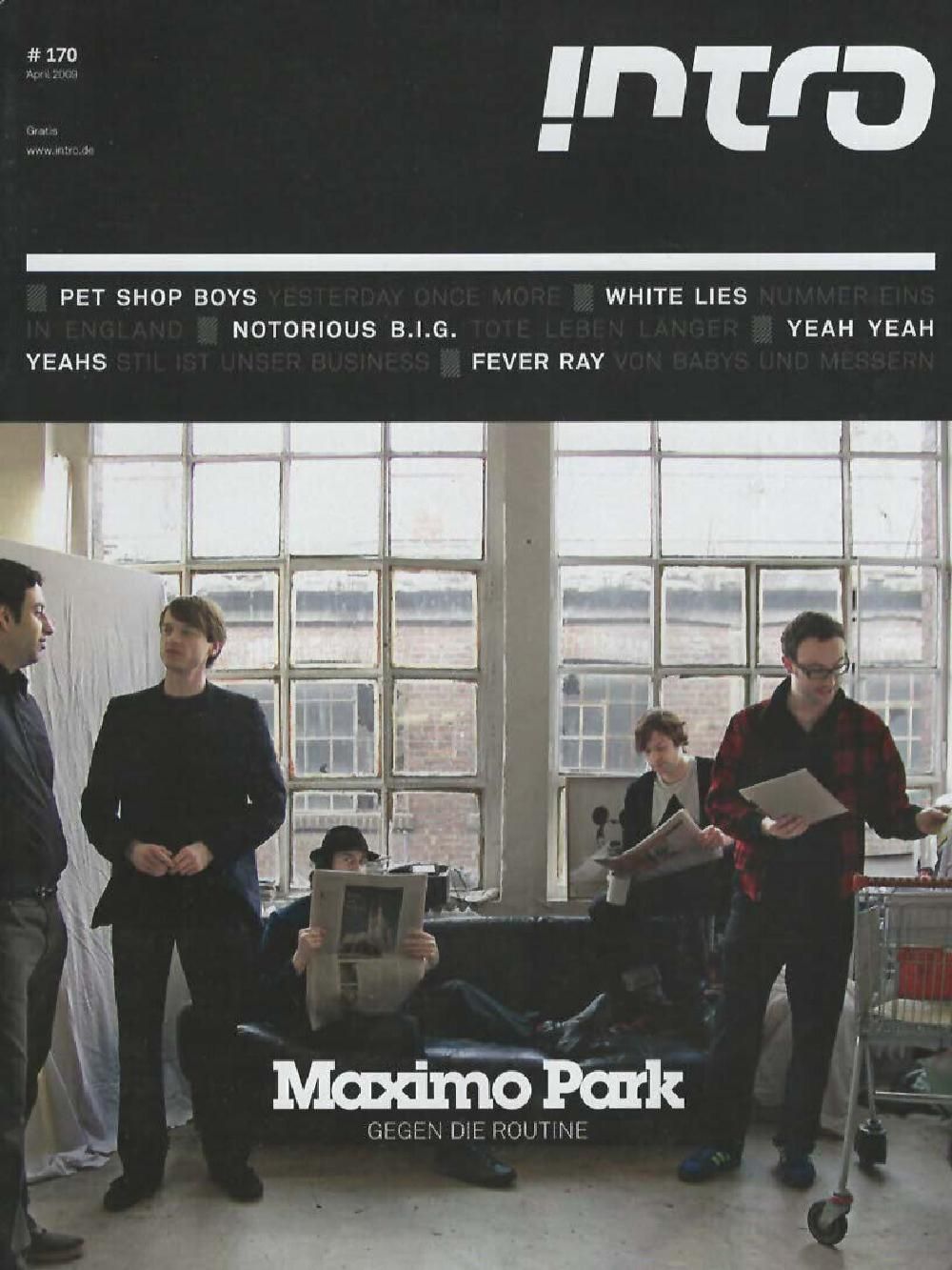 Intro Magazin Deutschland 2009 #170 Maximo Park