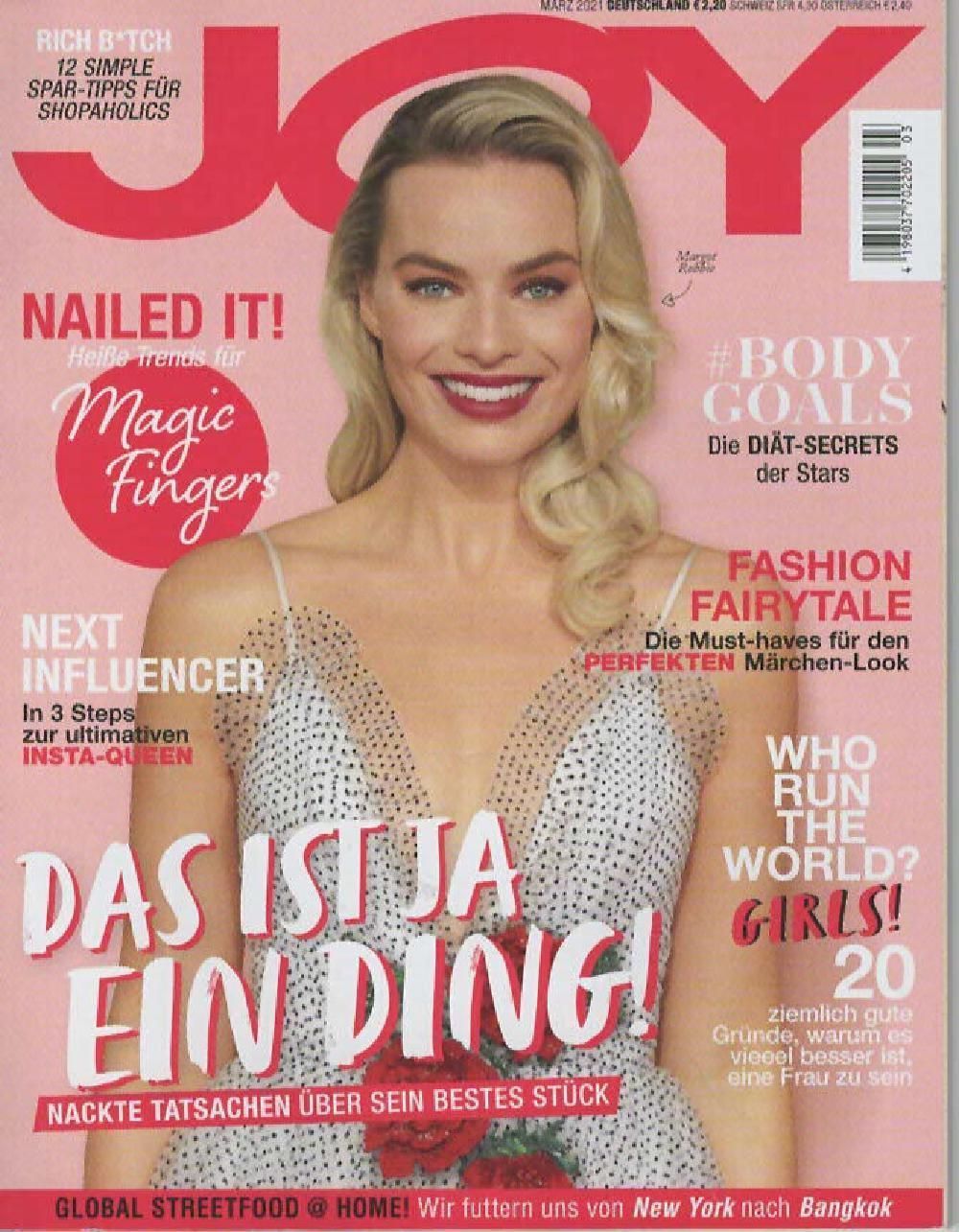 Joy Magazin Deutschland 2021-03 Margot Robbie
