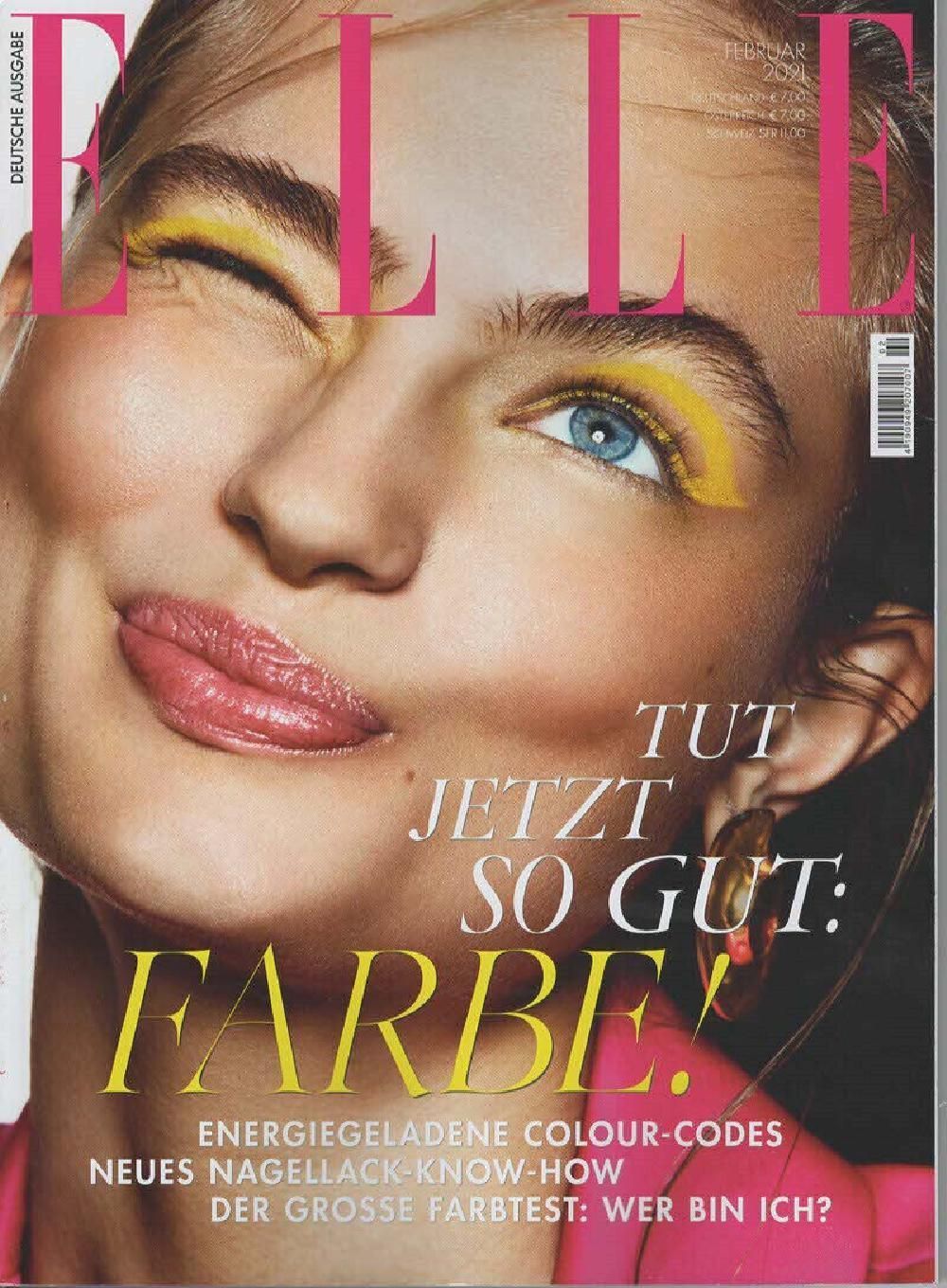 Elle Magazin Deutschland 2021-02 Anna Mila Guyenz