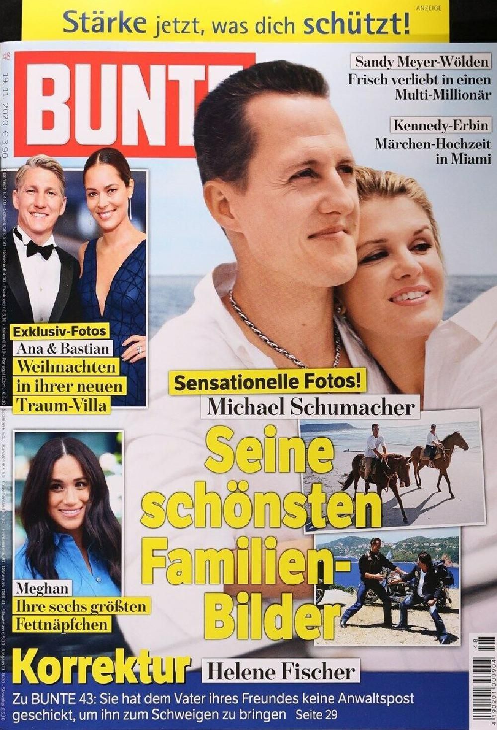 Bunte Magazin Deutschland 2020-48 Meghan Michael Schumacher