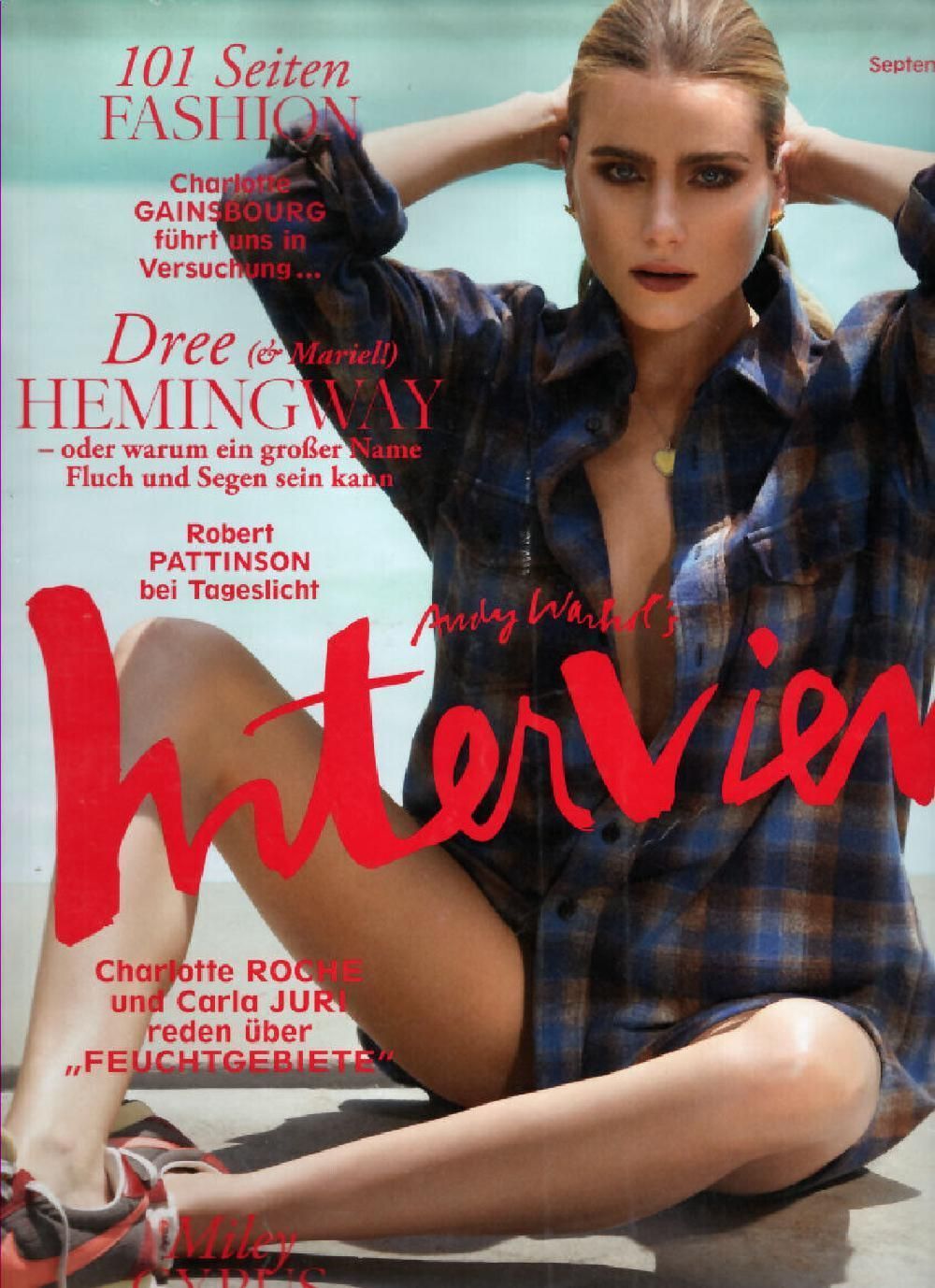 Interview Magazin Deutschland 2013-09 Dree Hemingway