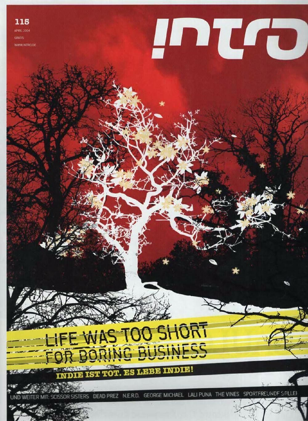 Intro Magazin Deutschland 2004-04 Scissor Sisters Dead Prez Lali Puna The Vines #115