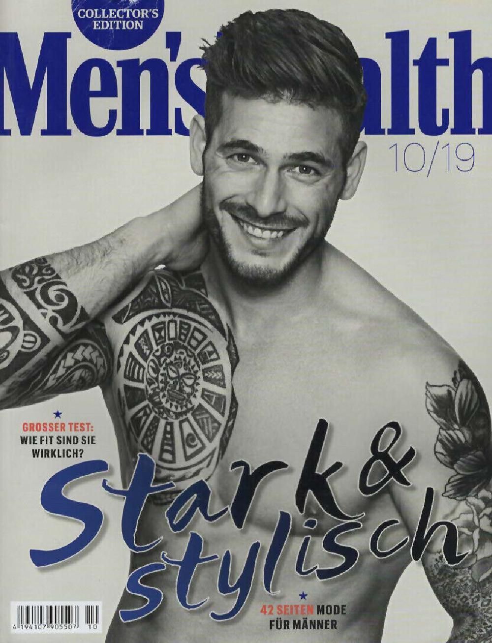 Mens Health Magazin Deutschland 2019-10 Angelo Carlucci Edition