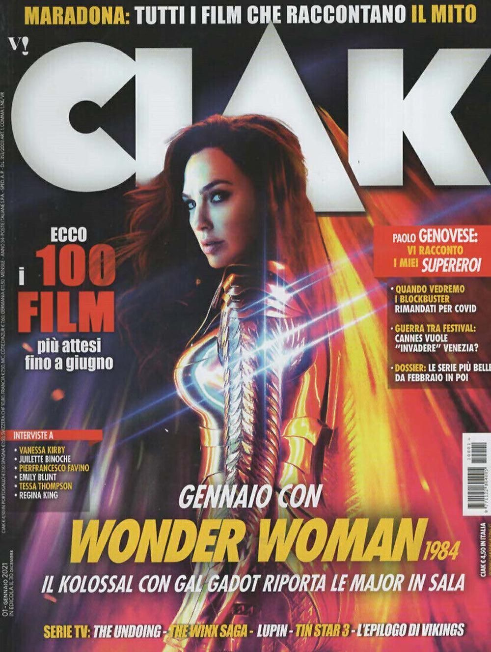 Ciak Magazin Italien 2021-01 Gal Gadot
