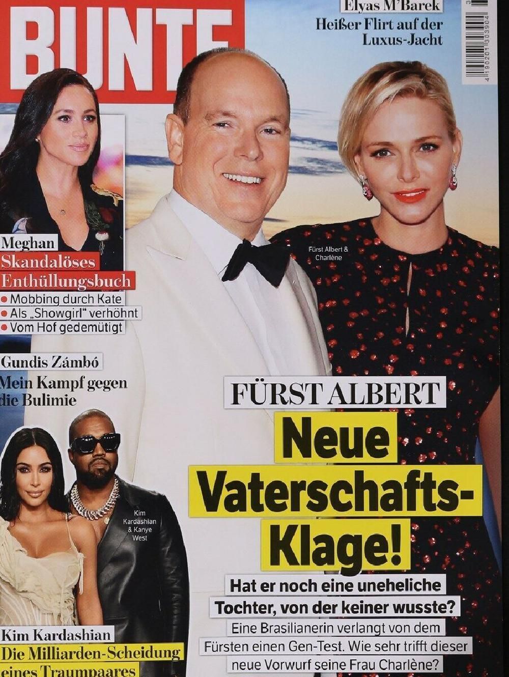 Bunte Magazin Deutschland 2020-32 Kim Kardashian Kanye West Meghan Albert