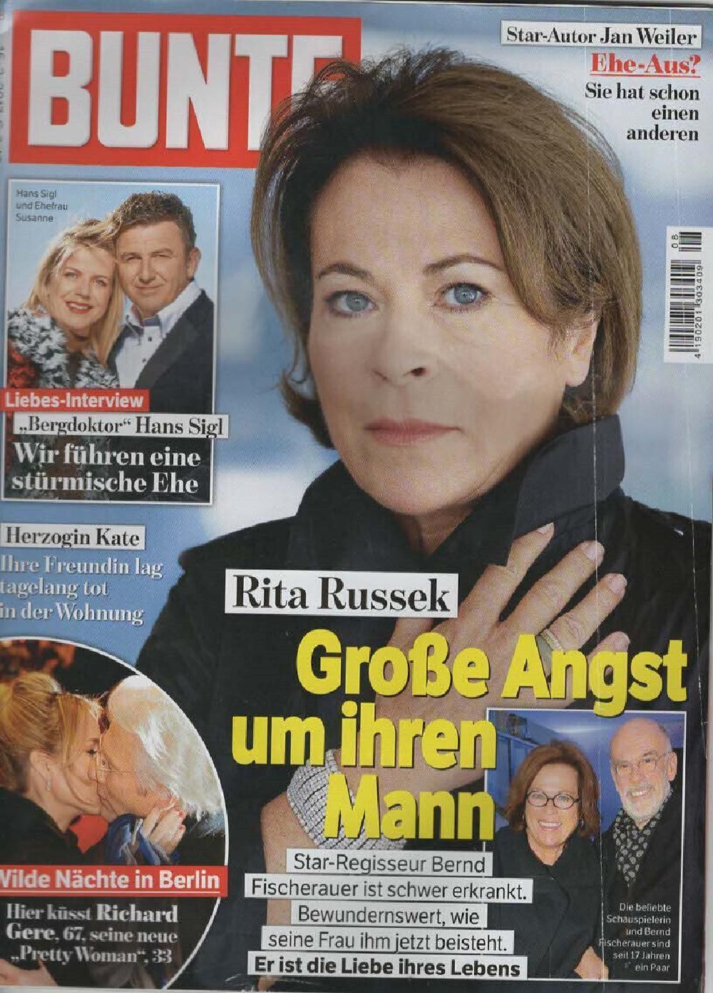 Bunte Magazin Deutschland 2017-08 Richard Gere