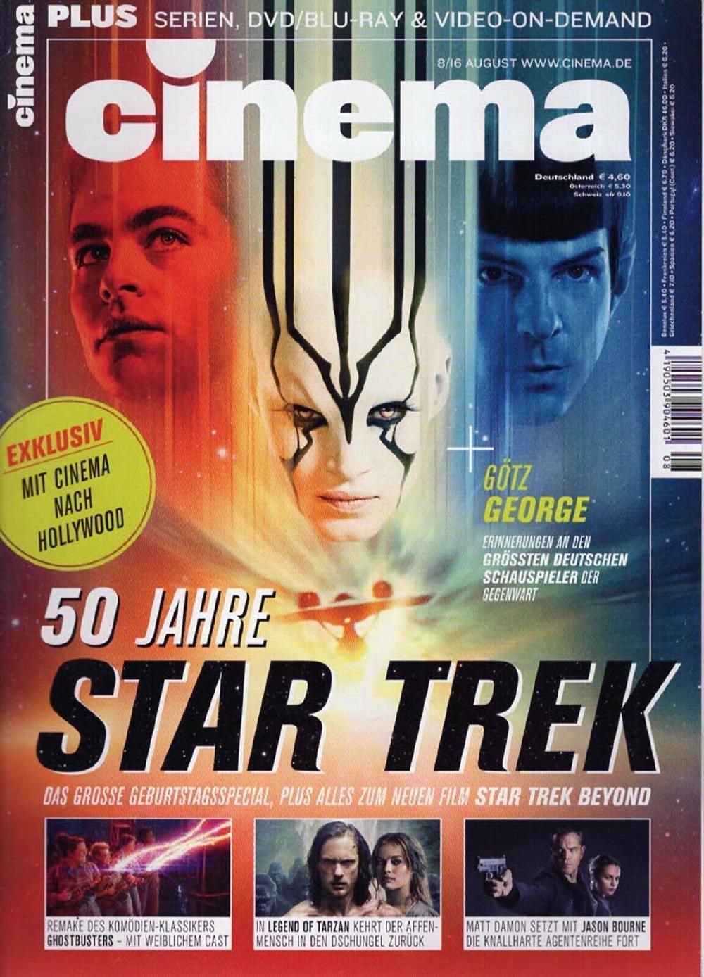 Cinema Magazin Deutschland 2016-08 Star Trek