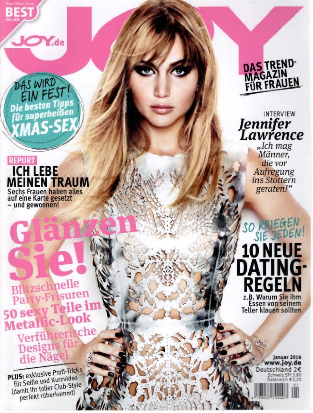 Joy Magazin Deutschland 2014-01 Jennifer Lawrence