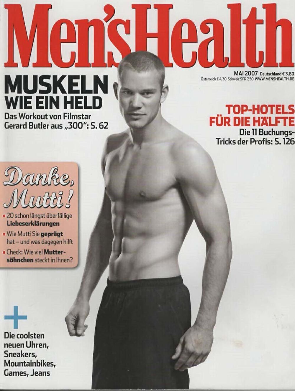 Mens Health Magazin Deutschland 2007-05 John Groom