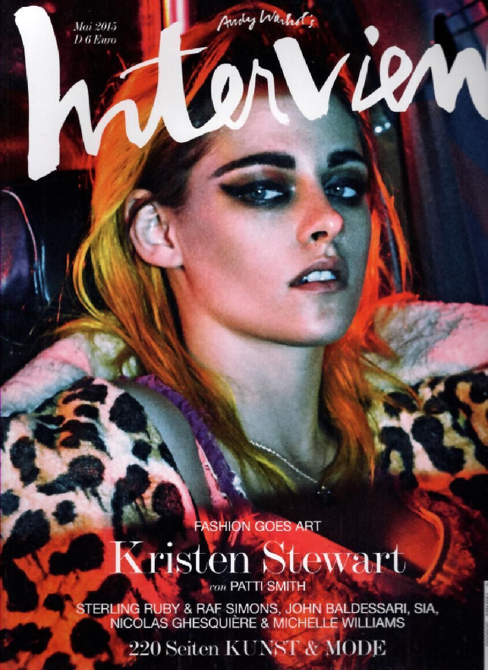Interview Magazin Deutschland 2015-05 Kristen Stewart