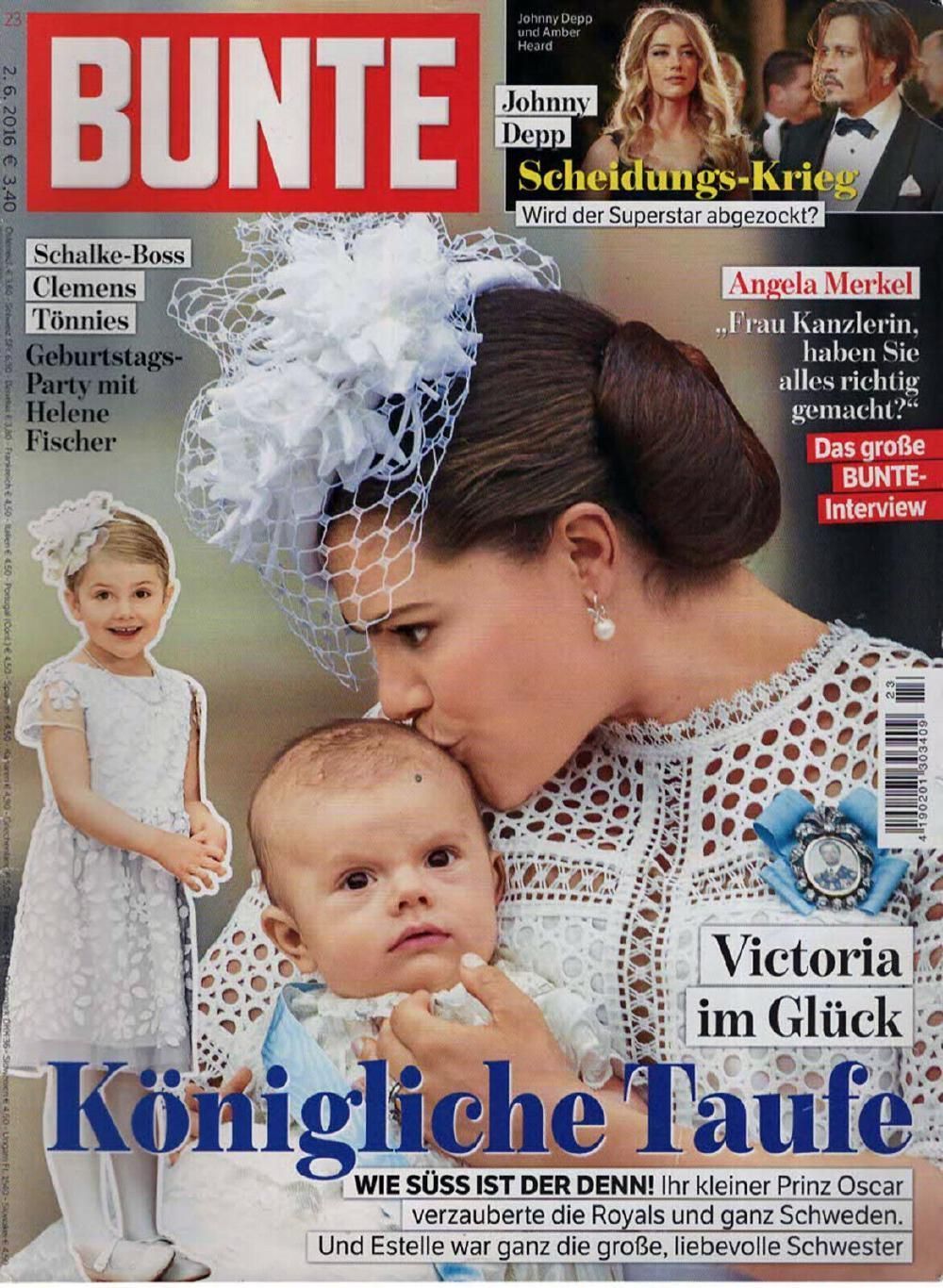 Bunte Magazin Deutschland 2016-23 Victoria Estelle Oscar