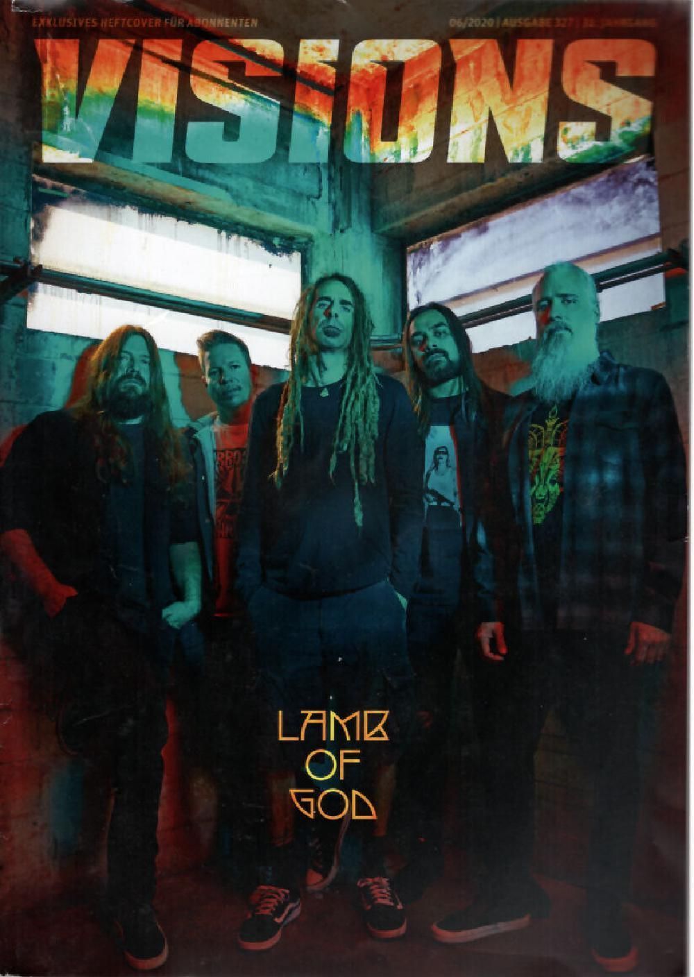 Visions Magazin Deutschland 2020-06 Lamb Of God #327