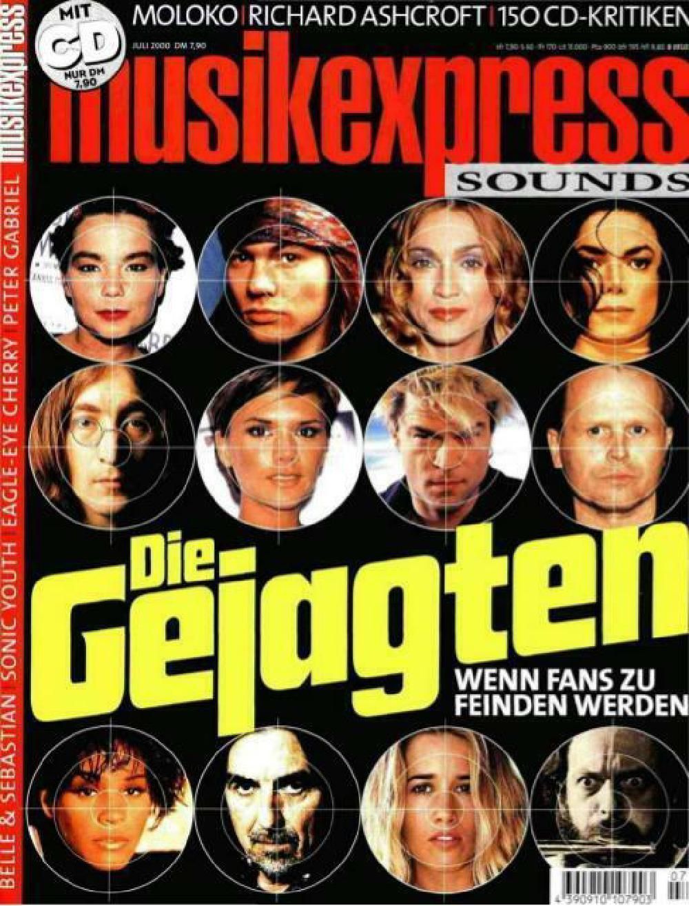 Musikexpress Magazin Deutschland 2000-07 Moloko Richard Ashcroft