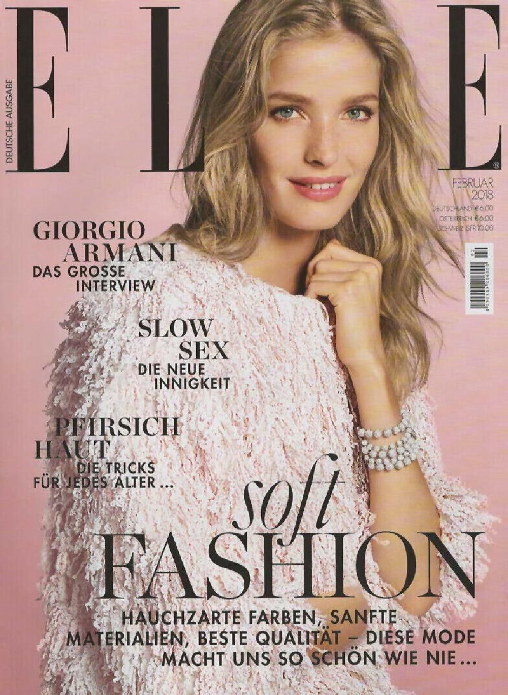 Elle Magazin Deutschland 2018-02 Alisa Ahmann