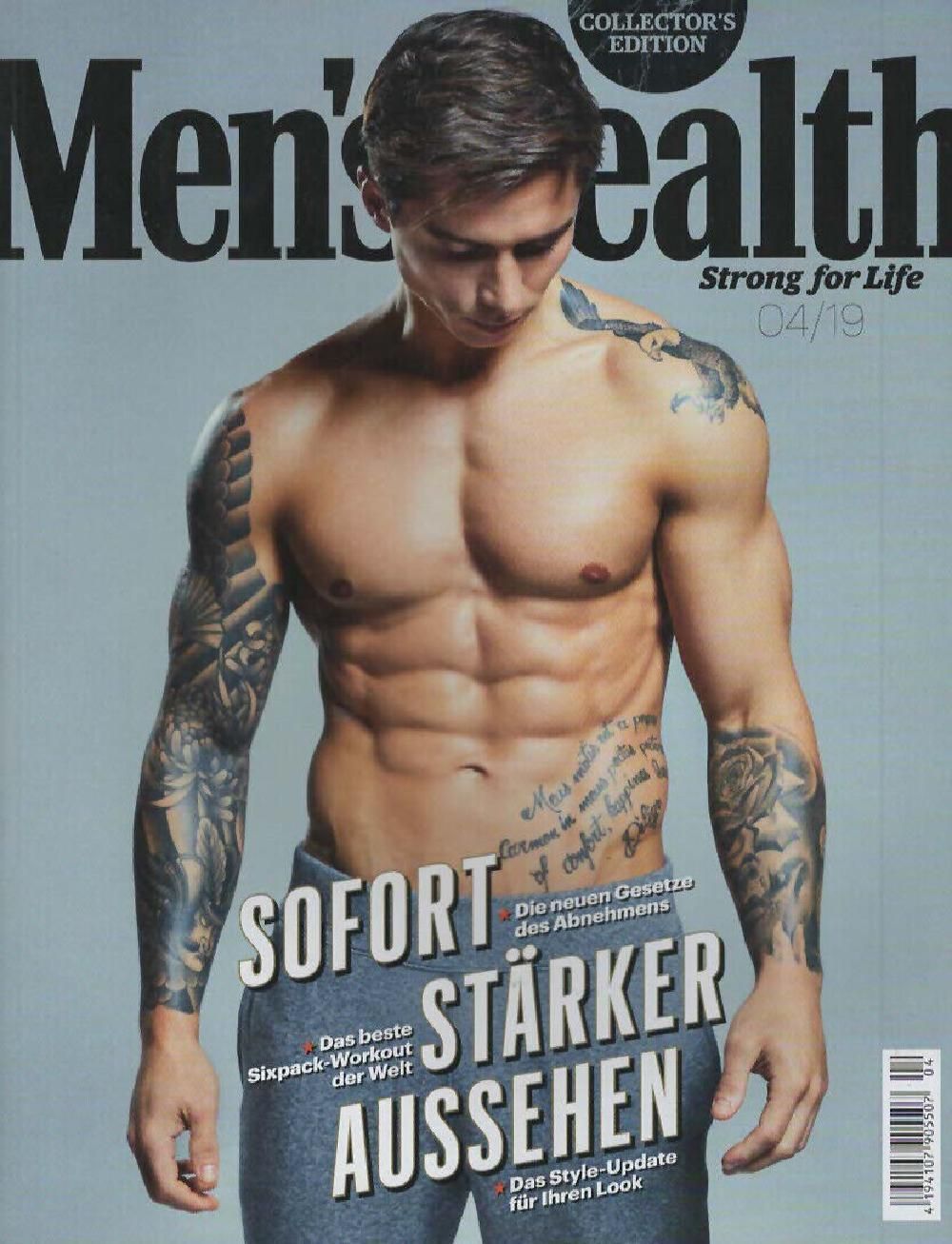 Mens Health Magazin Deutschland 2019-04 Adi Gillespie Edition