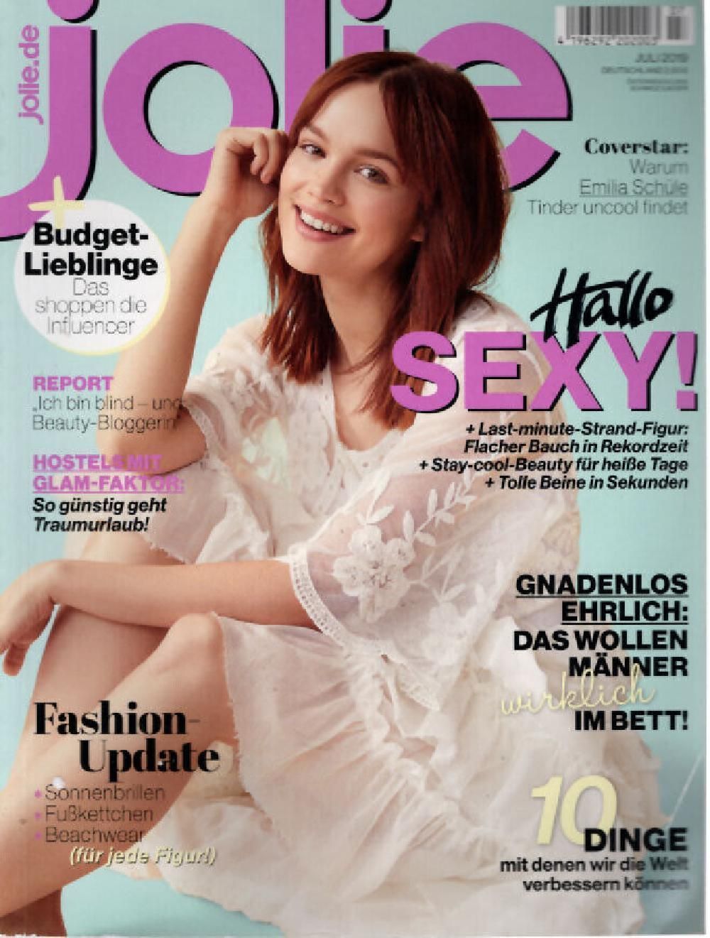 Jolie Magazin Deutschland 2019-07 Emilia Schüle
