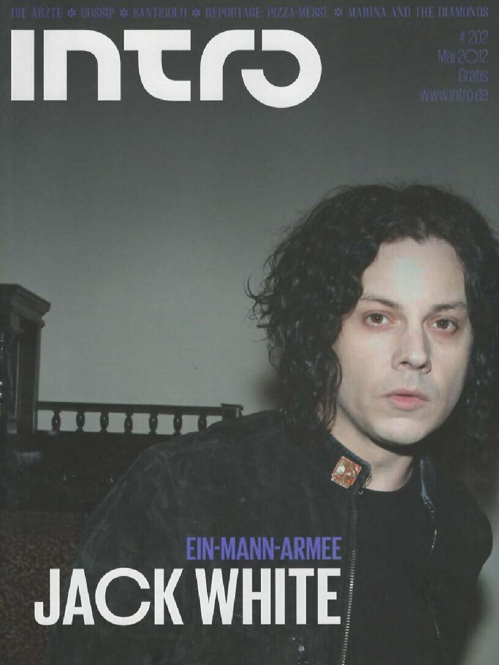 Intro Magazin Deutschland 2012 #202 Jack White