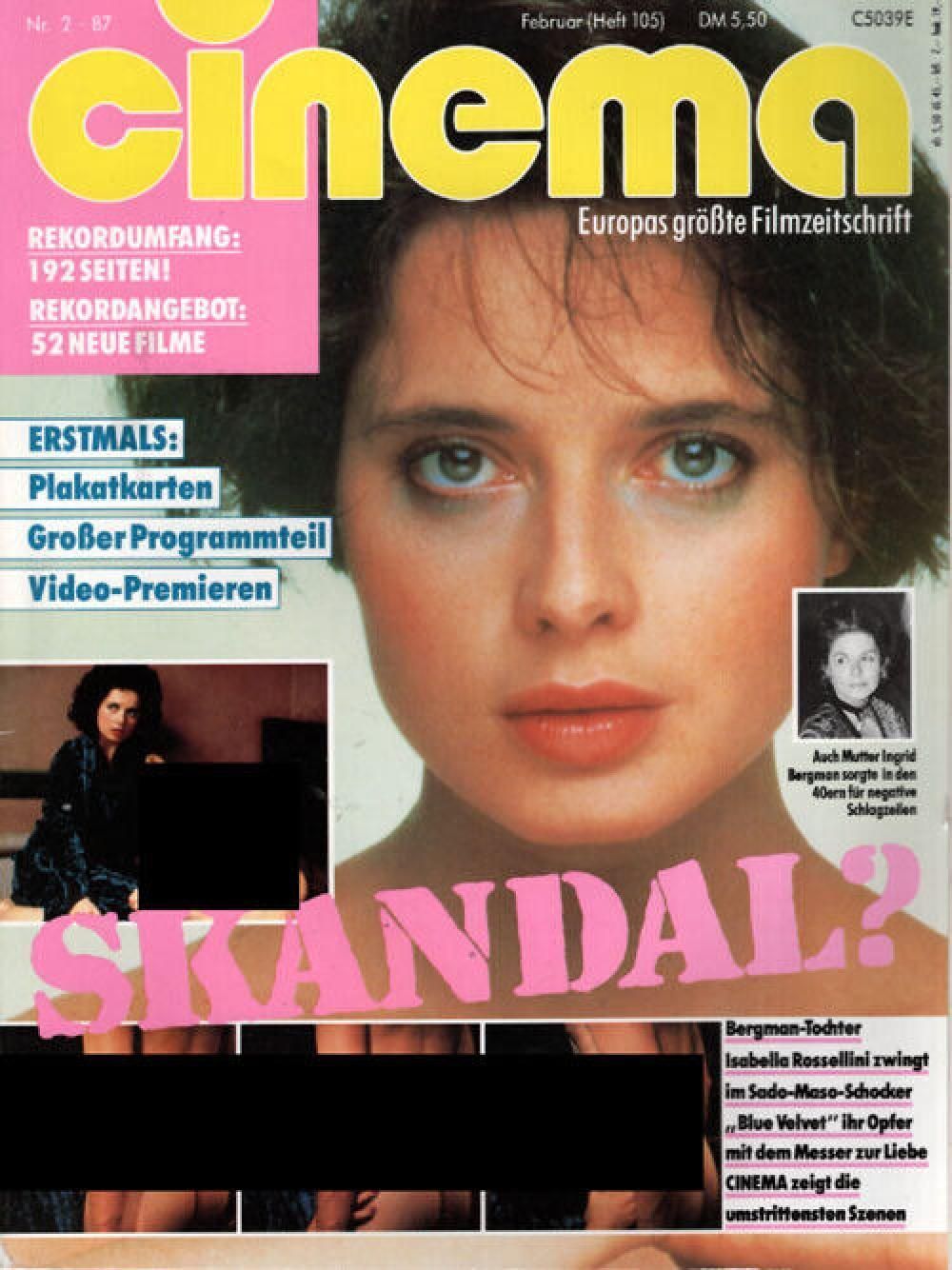 Cinema Magazin Deutschland 1987-02 Isabella Rossellini