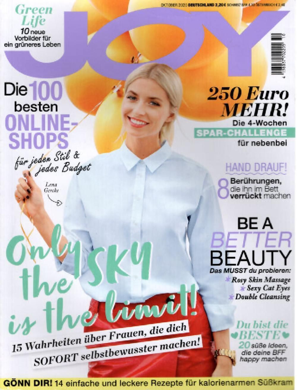 Joy Magazin Deutschland 2020-10 Lena Gercke