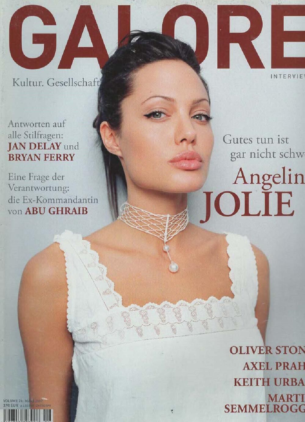 Galore Magazin Deutschland 2007 #26 Angelina Jolie