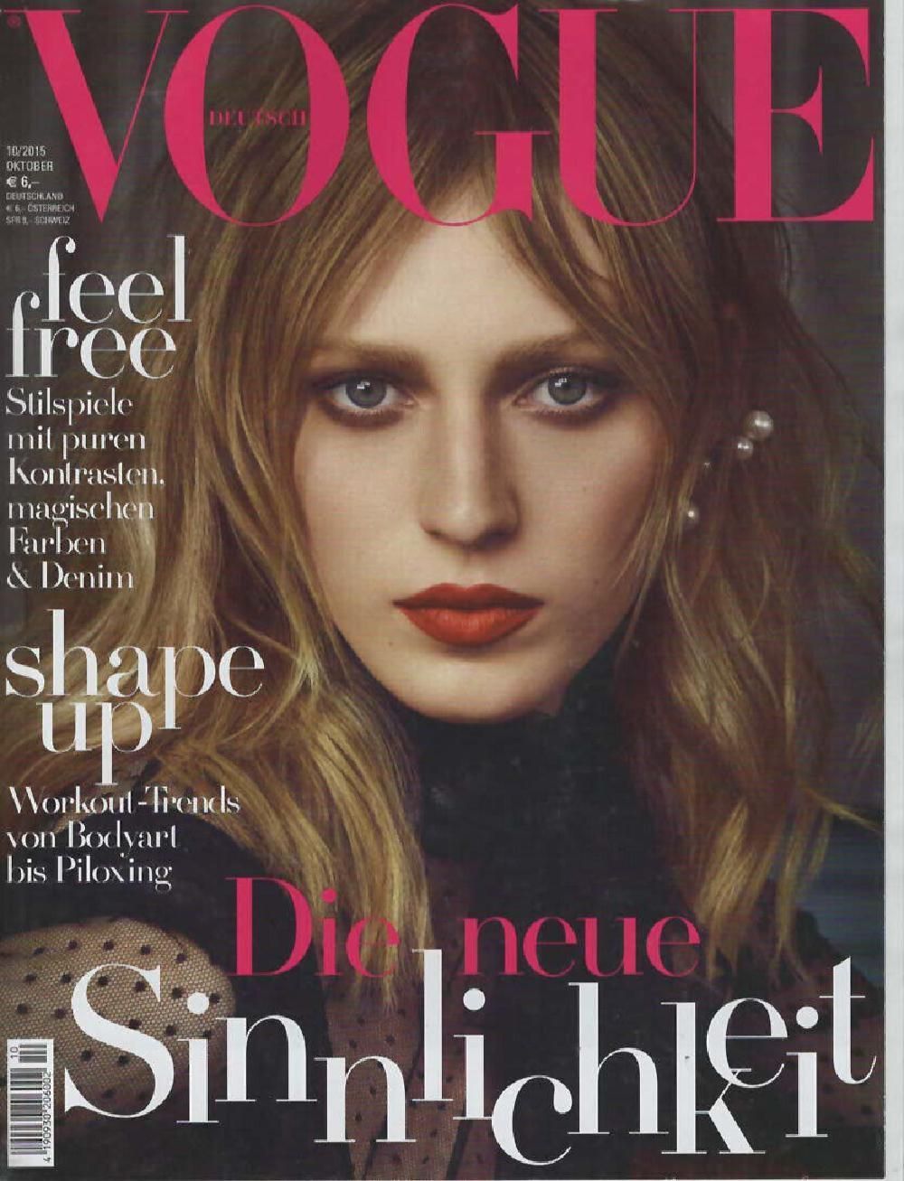 Vogue Magazin Deutschland 2015-10 Julia Nobis