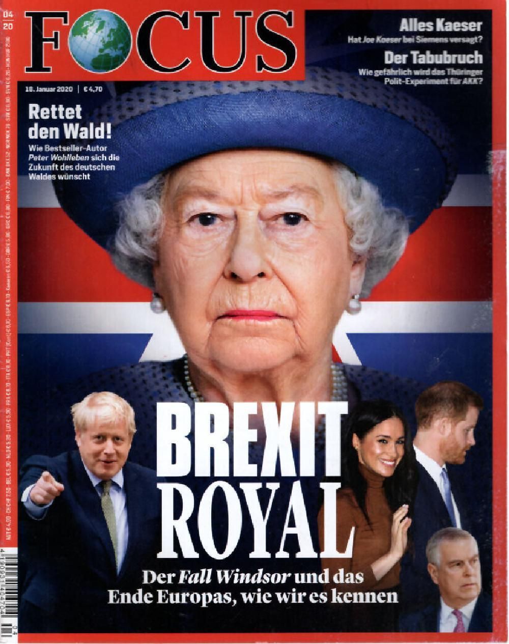 Focus Magazin Deutschland 2020-04 Queen Elizabeth