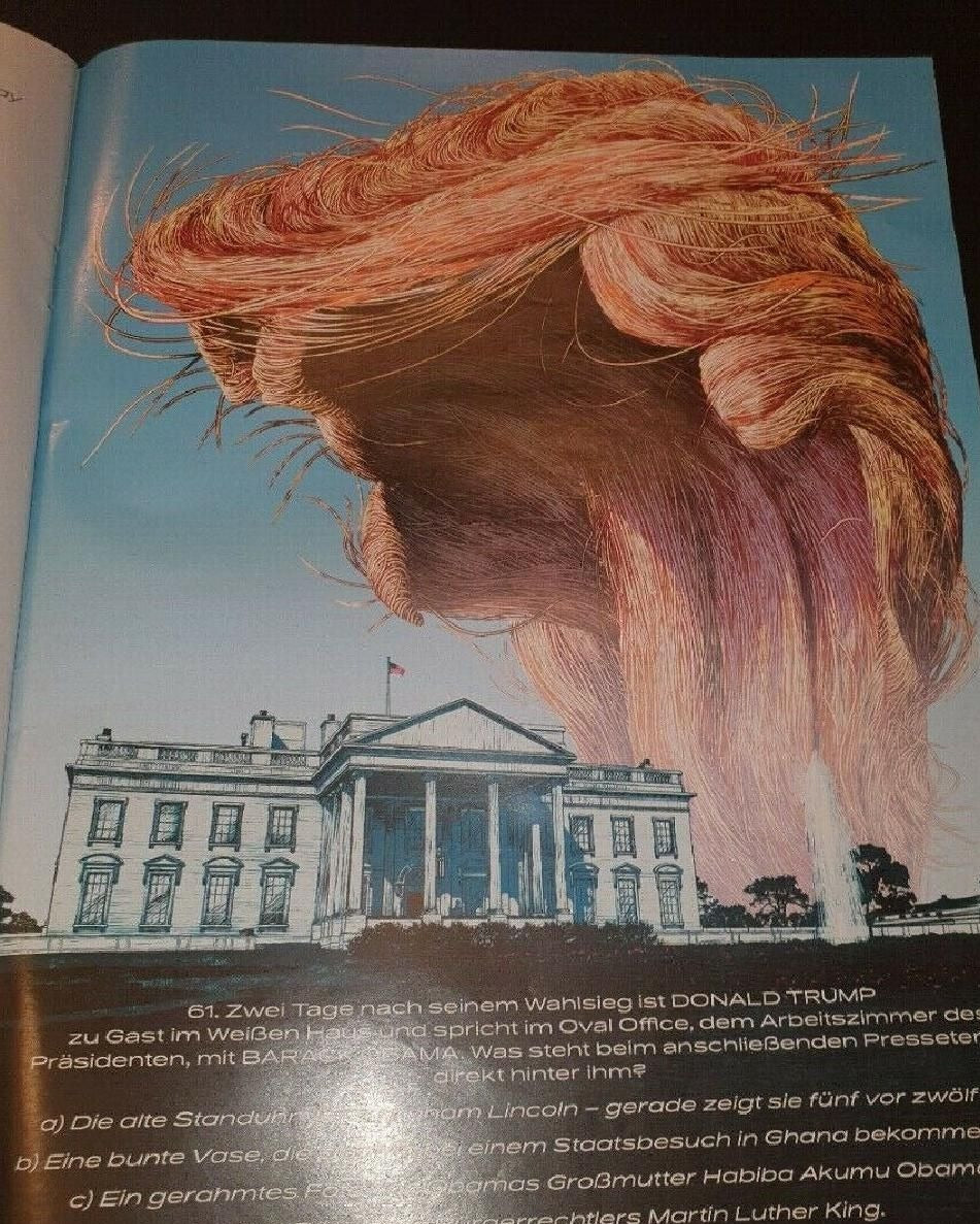 Süddeutsche Zeitung Magazin Deutschland 2016-52 Donald Trump