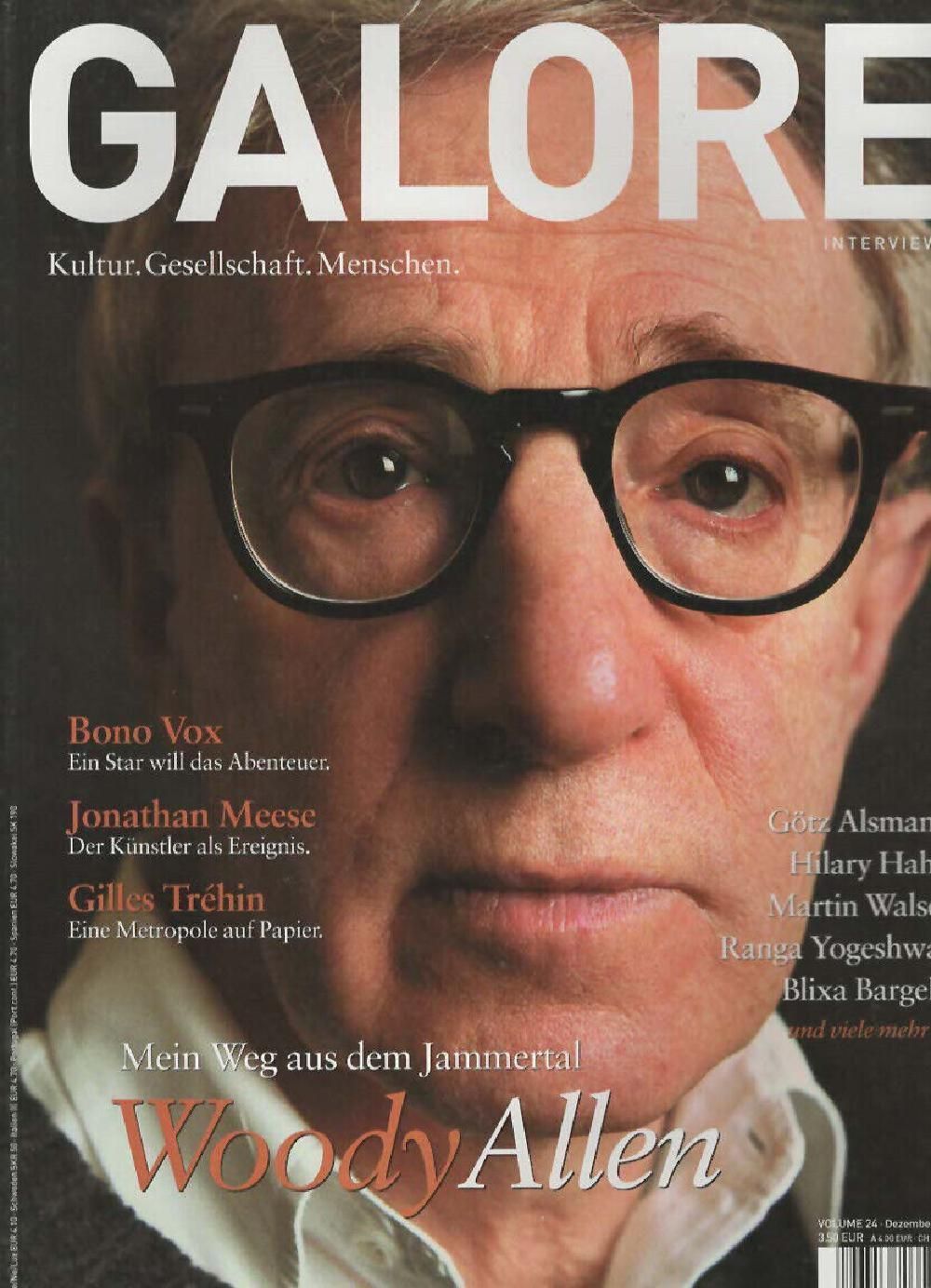 Galore Magazin Deutschland 2006 #24 Woody Allen