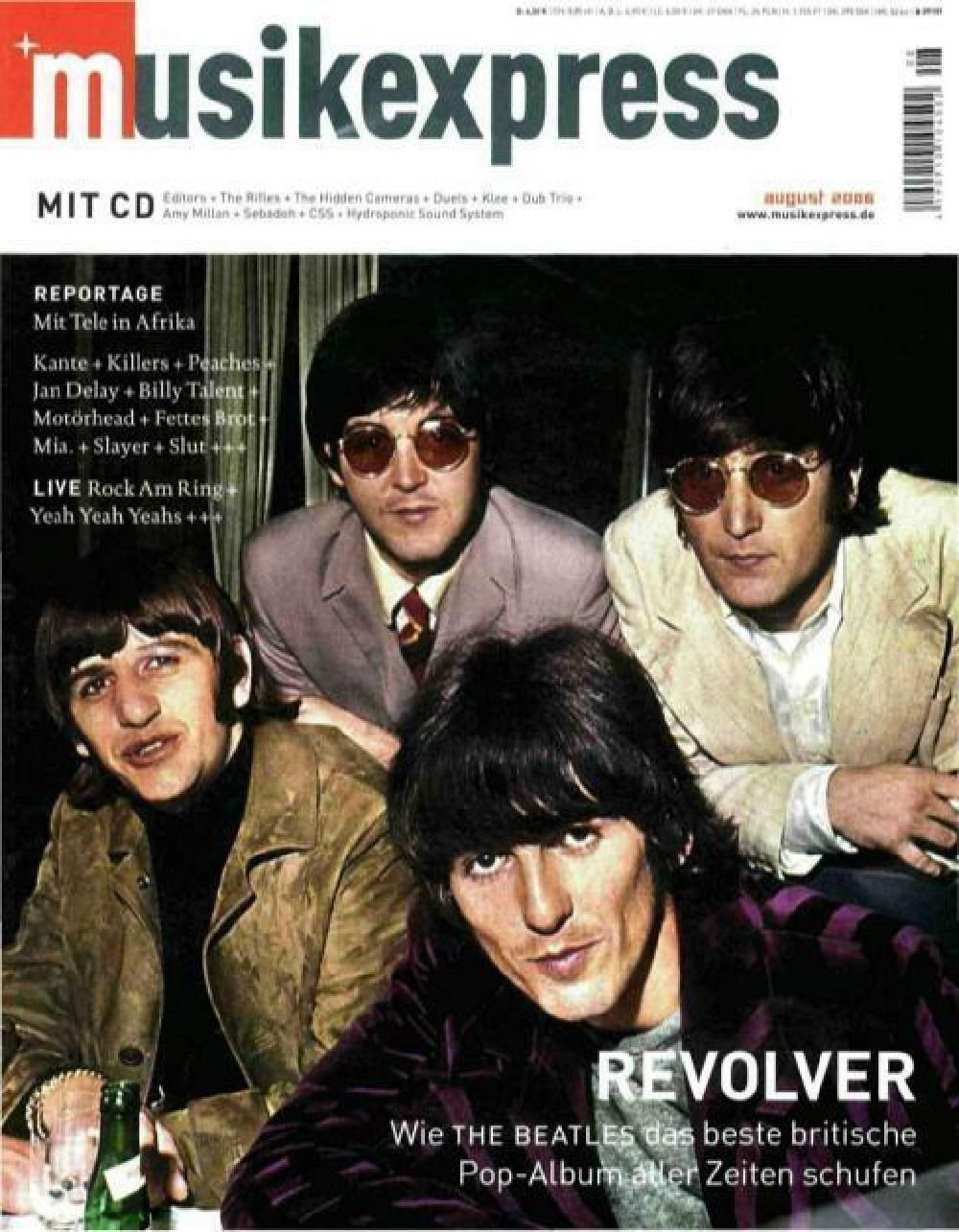 Musikexpress Magazin Deutschland 2006-08 Beatles Revolver
