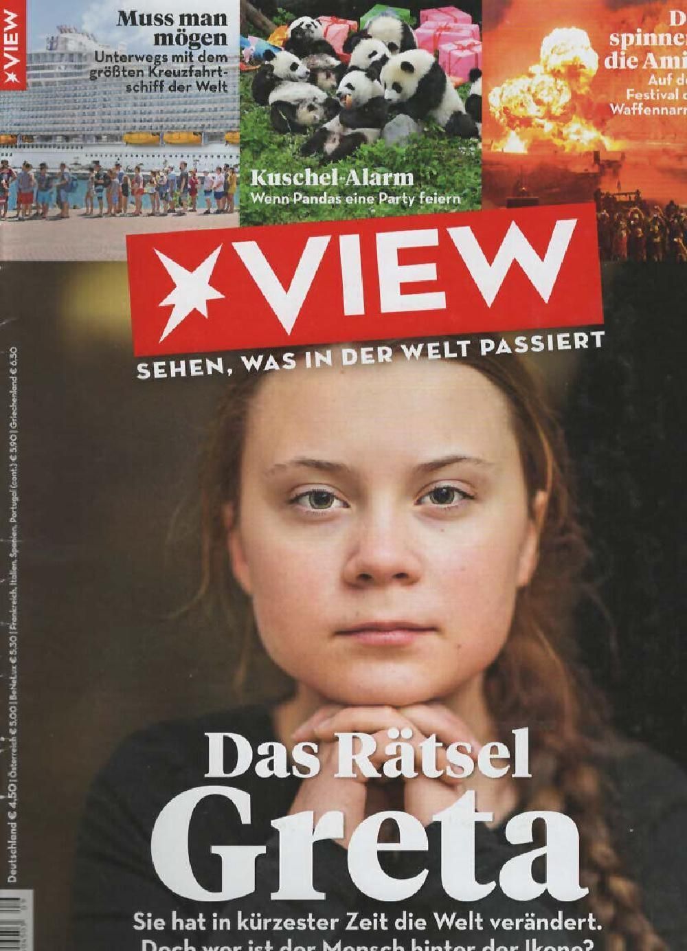 View Magazin Deutschland 2019-09 Greta Thunberg