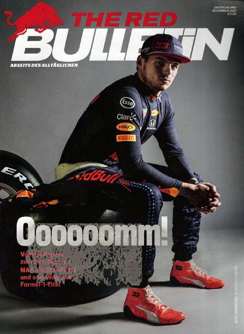 The Red Bulletin Magazin Deutschland 2021-11 Max Verstappen