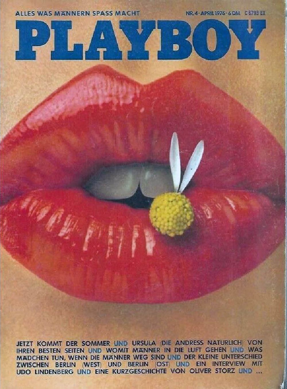 Playboy Magazin Deutschland 1976-04 Playmate Irmi Paus