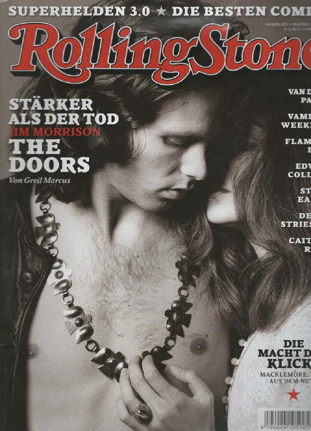 Rolling Stone Magazin Deutschland 2013-05 Jim Morrison The Doors Van Dyke Parks #223